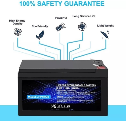 Akumulator litowo-fosforanowy 12,8 V 10 Ah Wbudowany akumulator LiFePO4
