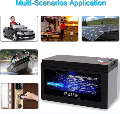 Akumulator litowo-fosforanowy 12,8 V 10 Ah Wbudowany akumulator LiFePO4