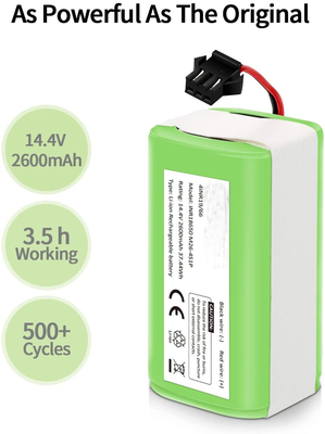 Ecovacs Deebot 2600 mAh Akumulator litowo-jonowy 14,4 V Akumulator N79S