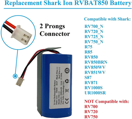 Niestandardowy akumulator litowo-jonowy 2600 mah 14,8 V 14,4 V OEM
